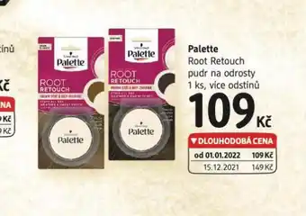 dm drogerie Palette root retouch pudr na odrosty nabídka