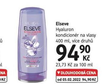 dm drogerie Elseve kondicioner nabídka