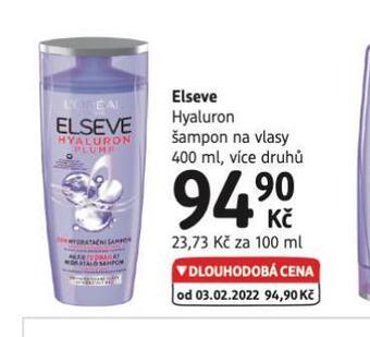 dm drogerie Elseve šampon nabídka
