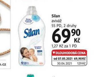 dm drogerie Silan aviváž nabídka