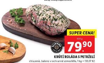 Lidl Krůtí roláda s petrželí nabídka
