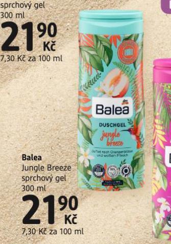 dm drogerie Balea sprchový gel nabídka