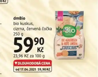 Dmbio kuskus, cizrna, červená čočka