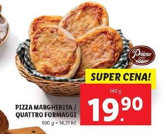 Lidl Pizza margherita / quattro formaggi nabídka