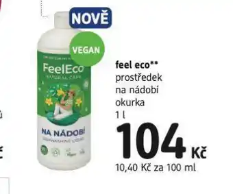 dm drogerie Feel eco prostředek ny nádobí okurka nabídka