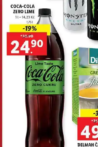 Lidl Coca cola zero lime nabídka