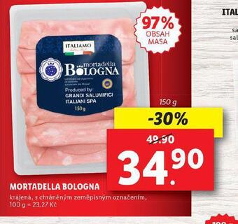Lidl Mortadella bologna nabídka