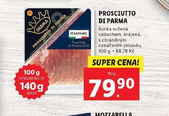 Lidl Prosciutto di parma nabídka