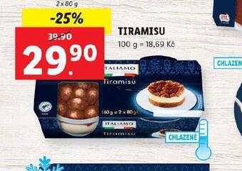 Lidl Tiramisu nabídka