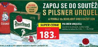 Lidl Pivo pilsner urquell nabídka