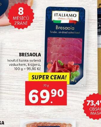 Lidl Bresaola nabídka