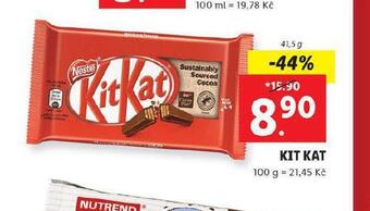 Lidl Kit kat nabídka