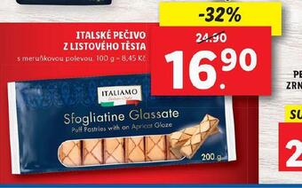Lidl Italské pečivo z listového těsta nabídka