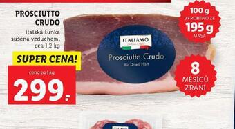 Lidl Prosciutto crudo nabídka