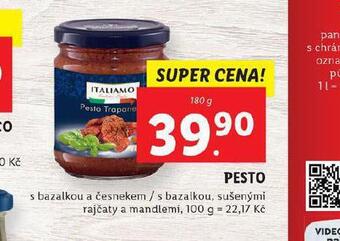 Lidl Pesto nabídka