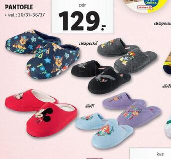 Lidl Dětské pantofle nabídka