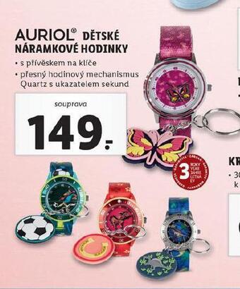 Lidl Dětské náramkové hodinky nabídka