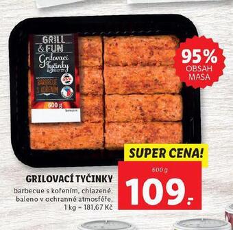 Lidl Grilovací tyčinky nabídka