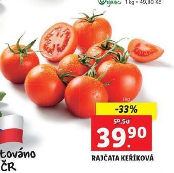 Lidl Rajčata keříková nabídka