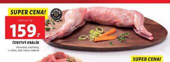 Lidl Čerstvý králík nabídka