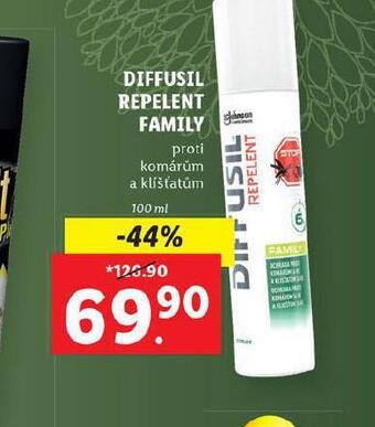 Lidl Diffusil repelent family nabídka