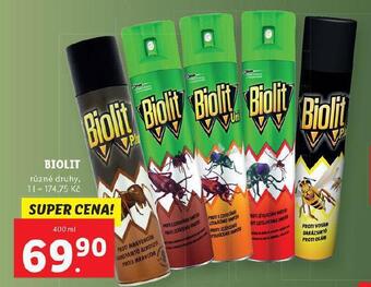 Lidl Biolit nabídka