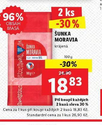Lidl Šunka moravia nabídka