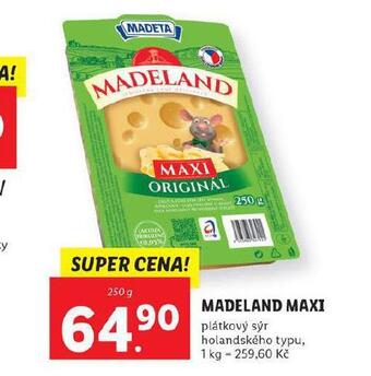 Lidl Madeland maxi nabídka