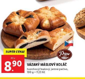 Lidl Vázaný máslový koláč nabídka