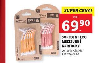 Lidl Sofdent eco mezizubní kartáčky nabídka