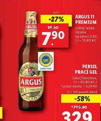 Lidl Pivo argus 11 premium nabídka