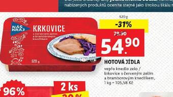 Lidl Hotová jídla nabídka