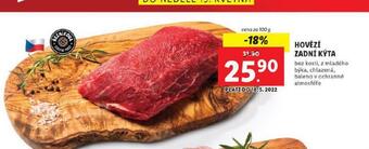 Lidl Hovězí zadní kýta nabídka