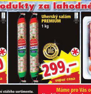 Norma Uherský salám premium nabídka