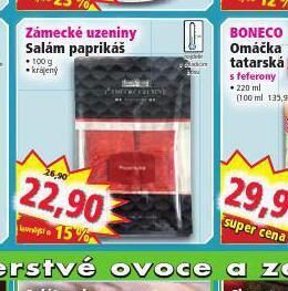 Norma Salám paprikáš nabídka