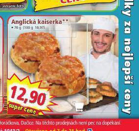 Norma Anglická kaiserka nabídka