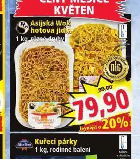 Norma Asijská woz hotová jídla nabídka