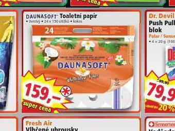 Norma Daunasoft toaletní papír nabídka