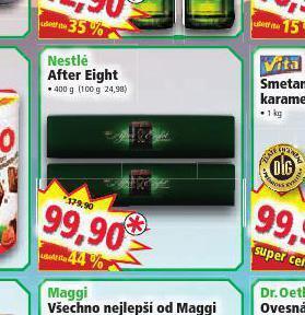 Norma Nestlé after eight nabídka