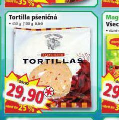 Norma Tortilla pšeničná nabídka