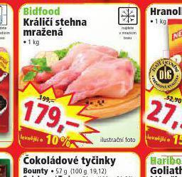 Králičí stehna mražená