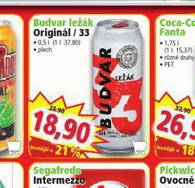 Norma Budvar ležák originál nabídka