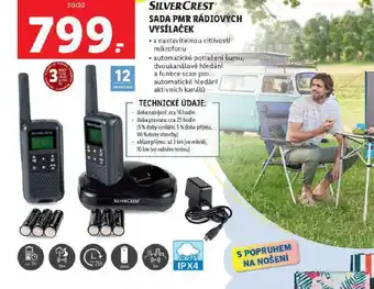 Lidl Sada pmr rádiových vysílaček nabídka