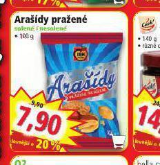 Norma Arašídy pražené nabídka
