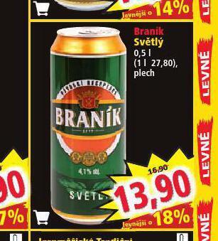 Norma Pivo braník nabídka