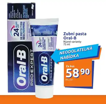 Action Zubní pasta Oral-B nabídka
