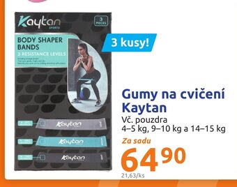 Action Gumy na cvičení Kaytan nabídka