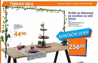 Action Držák na dekorace se svorkou na stůl Kinzo nabídka