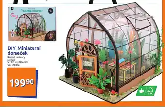 Action DIY: Miniaturní domeček nabídka