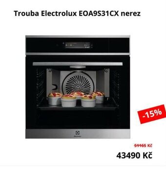 Datart Trouba Electrolux EOA9S31CX nerez nabídka